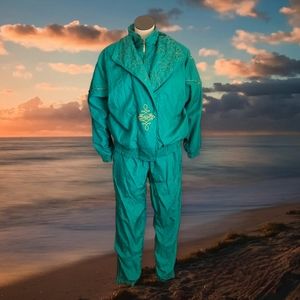 90s Green Jogger 2pc set